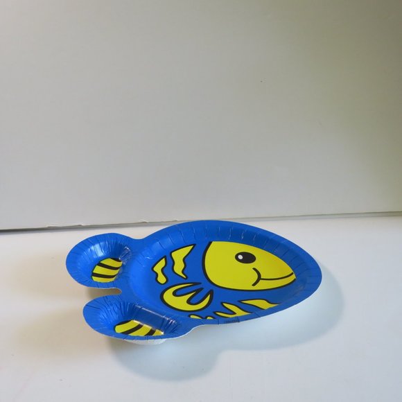 BLUE FISH ZOO PALS Hefty paper plate (1 item) - Picture 3 of 4